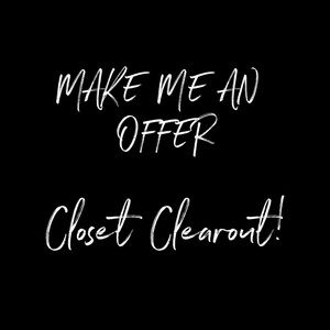 👋🏻 Closet Clearout!